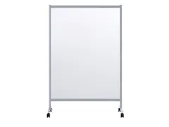 mobiel hygiënescherm 1800x1200x390mm enkel veld PMMA