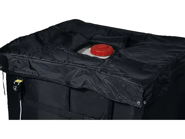 isolerende kap v. verwarmingsmantel,v. IBC inhoud 1000l,buiten nylon