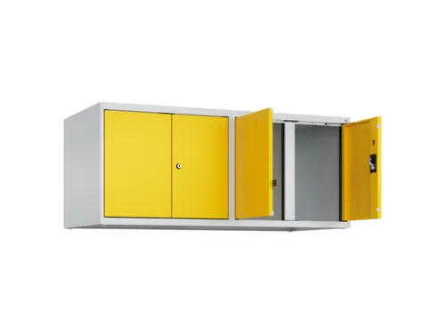 opzetkast,v. locker voor scheiding van kleding,4vak.,vak B 300mm