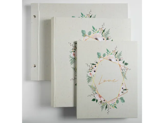 Fotoalbum 60p. wit 2 9x32cm CHAMPÊTRE