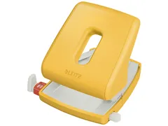 Perforator Leitz Cosy 2-gaats 30vel geel