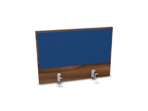 opzetpaneel bureau aanbouw achter NP-tiepolo nut blauw 800mm