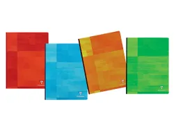 Notitieboek Clairefontaine 90x140mm lijn assorti