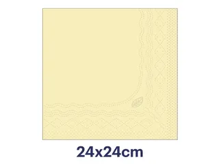Tork 477835 Cocktailservet Advanced Champagne 24x24cm 2-laags - 4