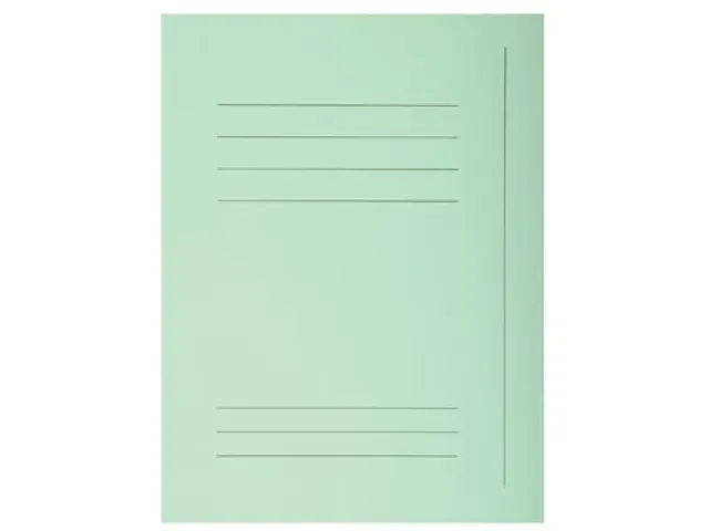 Dossiermap Jura Groen A4 3 kleppen