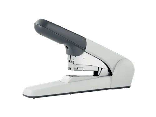 Blokhechter Leitz 5552 Heavy Duty Flat Clinch 60vel zilvergrijs