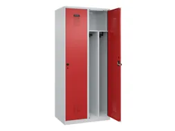 locker voor scheiding van kleding,HxBxD 1850x800x500mm,2vak