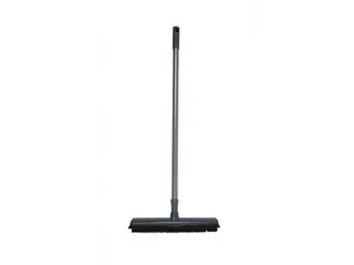 Rubber bezem met Telescoopsteel Zwart breedte 35cm - 1