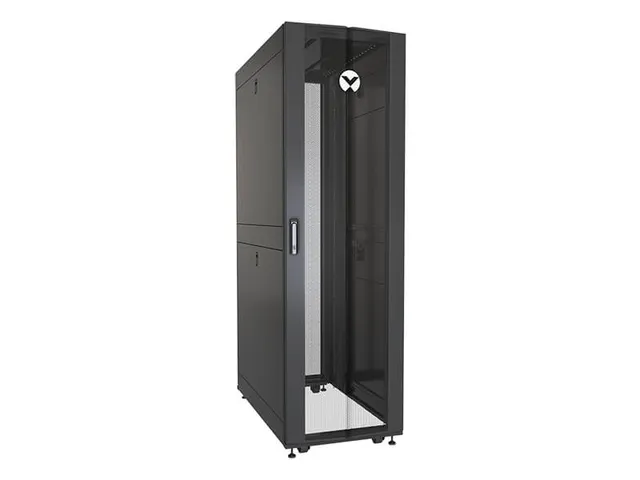 Vertiv VR Rack 3100, Vrijstaande rek, 42U, 1360 kg, Sleutelsleuf, Vers