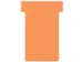 Planbord T-kaart Nobo nr 2 48mm oranje