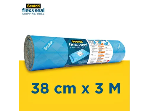 Verpakkingsrol Scotch Flex & Seal 38cmx3m