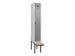 locker met bank,voor scheiding van kleding,HxBxD 2120x300x815mm,1vak