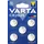 Batterij Varta knoopcel CR2025 lithium blister à 5 stuks