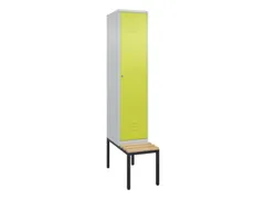 locker voor scheiding van kleding,HxBxD 2120x400x815mm,1vak