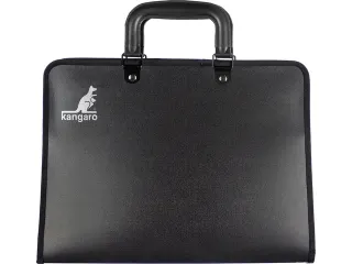 Tekenmap Kangaro A4 zwart met handvat - 1