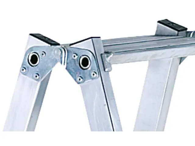 Boktrap Aluminium L 1 37M 2X6Treden Dubbelzijdig