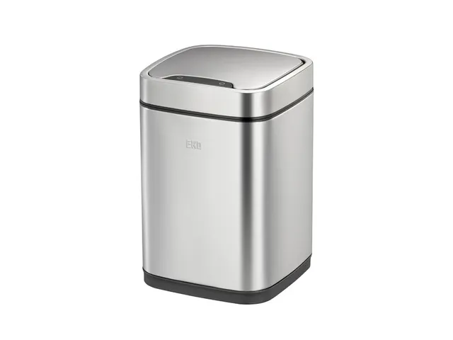 Stijlvolle Afvalbak EcoSmart Sensor Bin 6 Liter Mat RVS