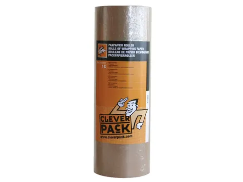 Inpakpapier Cleverpack Kraft 70gr 500mmx220mtr Rol