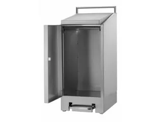 Rvs Afvalbak met Voetbediening 120 Liter - 4