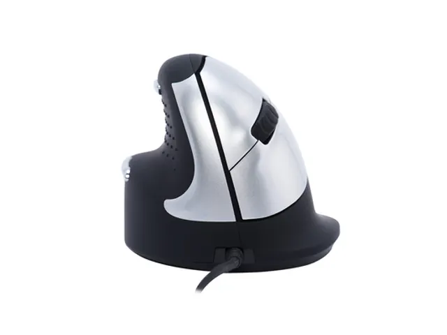 Ergonomische muis R-Go HE Break Medium Links bedraad Zwart