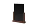 Ardoise de table IEZZY A5 brun foncé bois