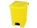 Afvalbak 70 liter HxBxD 673x412x495mm PP geel