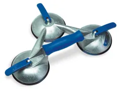 Zuigheffer Draagvermogen 100Kg Met 3Zuigschalen Aluminium Romp