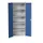 universele kast,HxBxD 2000x800x550mm,4xStalen bodem,draaigrendelslot