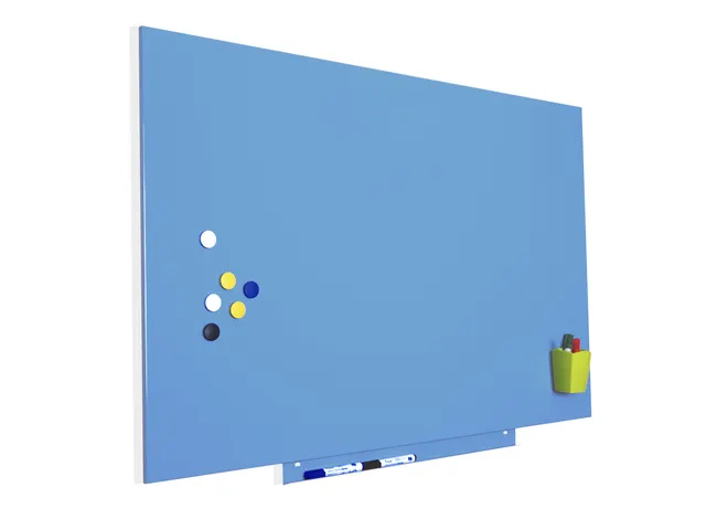 Tableau blanc Rocada Skincolour 75x115cm bleu laqué