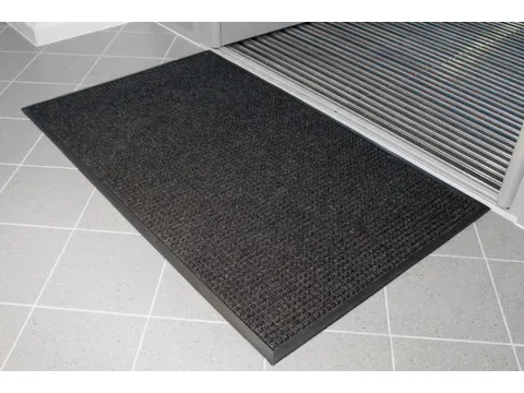 schoonloopmat,HxLxB 7x1500x850mm,rubber,met oppervlak in kubusvorm