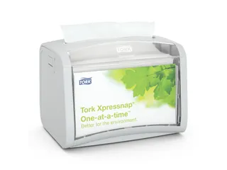 Tork 272613 Xpressnap Tabletop Napkin Dispenser Lichtgrijs - 2