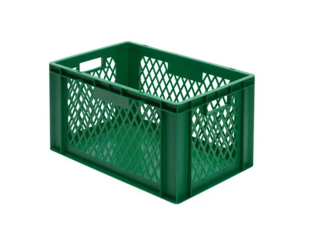 Euronorm-Stapelbak 61l H X L X B 320x600x400mm Groen