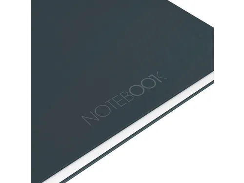 Spiraalblok Oxford International Notebook A4+ lijn Zwart
