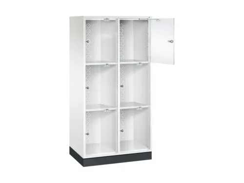 grootvolume-lockersysteem,HxBxD 1750x820x500mm,2x3vakken,cil.-slot