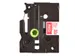 Labeltape Brother P-touch TZe-435 standaard 12mm wit op rood