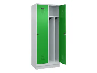 locker voor scheiding van kleding,HxBxD 1950x800x500mm,2vak - 1
