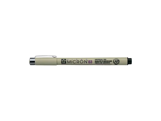 Fineliner Sakura pigma micron zwart 0.35mm
