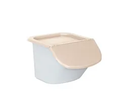 ingrediëntendispenser HxBxD 280x400x440mm 15l PP bak/deksel wit/beige