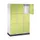 grootvolume-lockersysteem,HxBxD 1950x1220x500mm,3x3vakken,cil.-slot