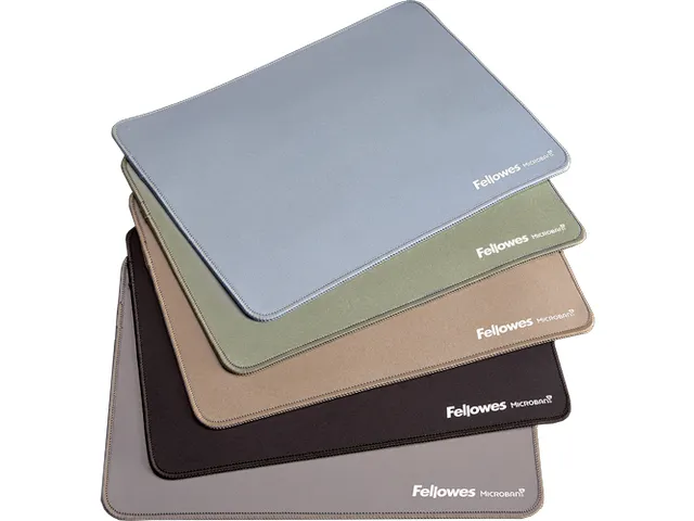 Muismat Fellowes Breyta XL zwart 21x28cm