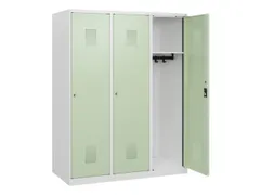 schoollocker,HxBxD 1530x1200x500mm,3vak,vak B 400mm,cil.-slot