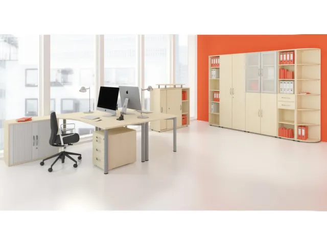 In Hoogte Verstelbaar Bureau 680-800X800X800Mm Blad Wit 4-Voeten