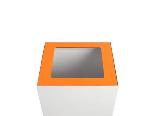 V-Part Top voor Modulaire Afvalbak 85 en 90 L Oranje