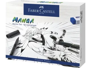 Tekenstift Faber-Castell Pitt Artist Pen Manga starterset - 5