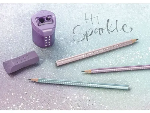 Potlood Faber-Castell Jumbo grip Sparkle ocean metallic