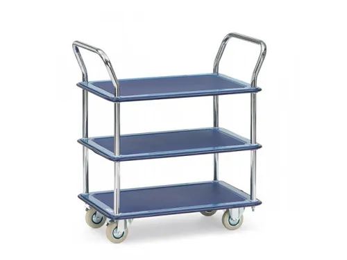 Platformwagen Van Staal 3113 120kg Laadvlak 740x480mm Ral 5007