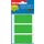 Apli Gekleurde Etiketten 34x67mm Groen