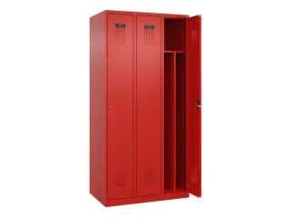 locker voor scheiding van kleding,HxBxD 1850x900x500mm,3vak - 1