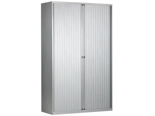 Roldeurkast Inclusief 4 Legborden Lichtgrijs 198x100x43