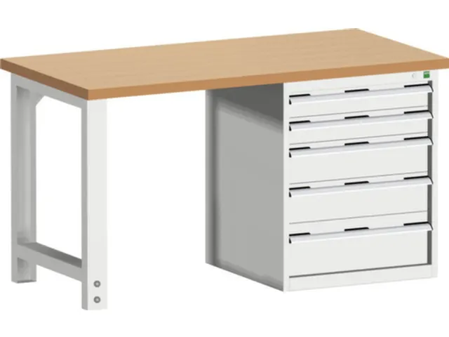werkbank,HxBxD 840x1500x750mm,beukenblad,draagverm. 1500kg